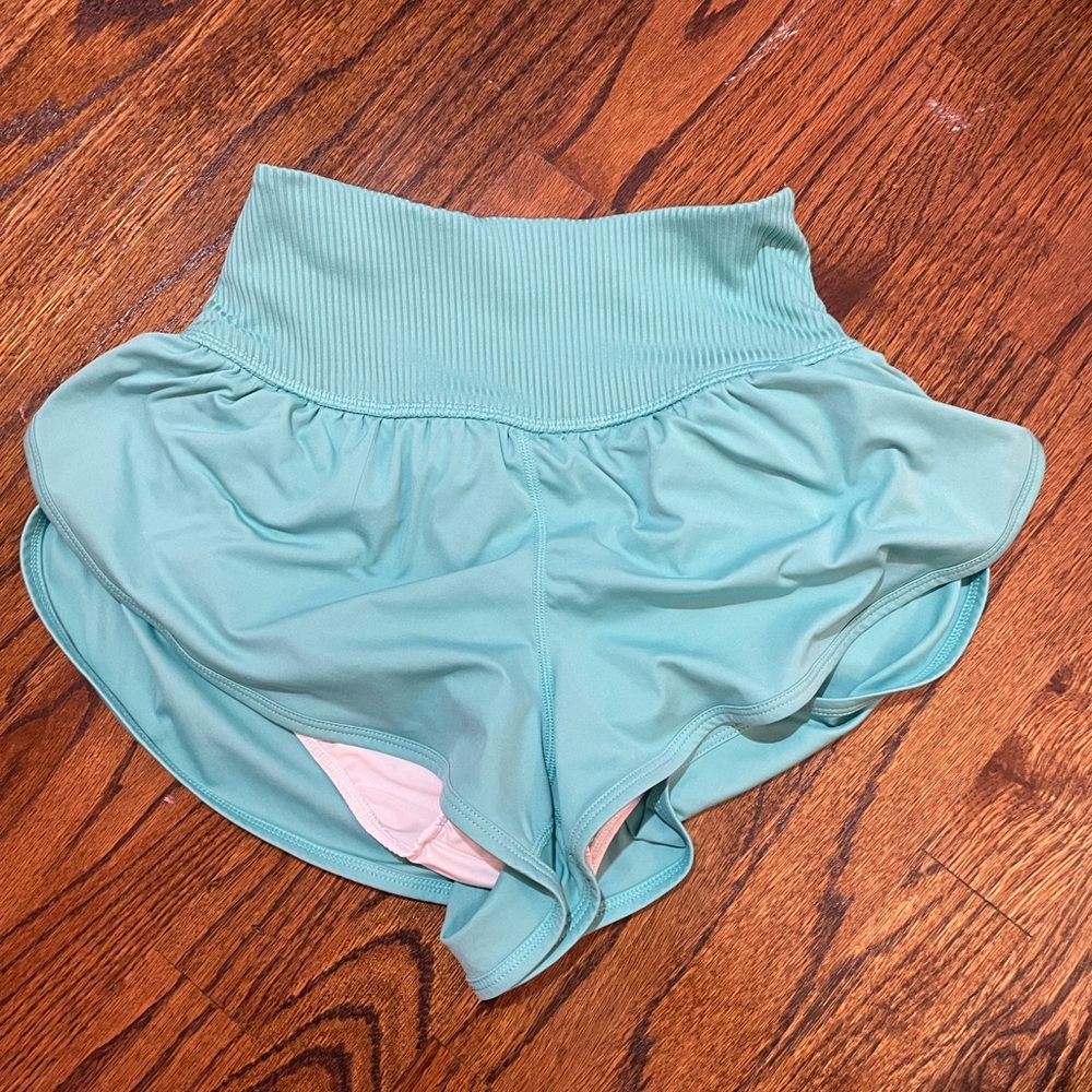 FP Movement by Free People Athletic Shorts in Teal